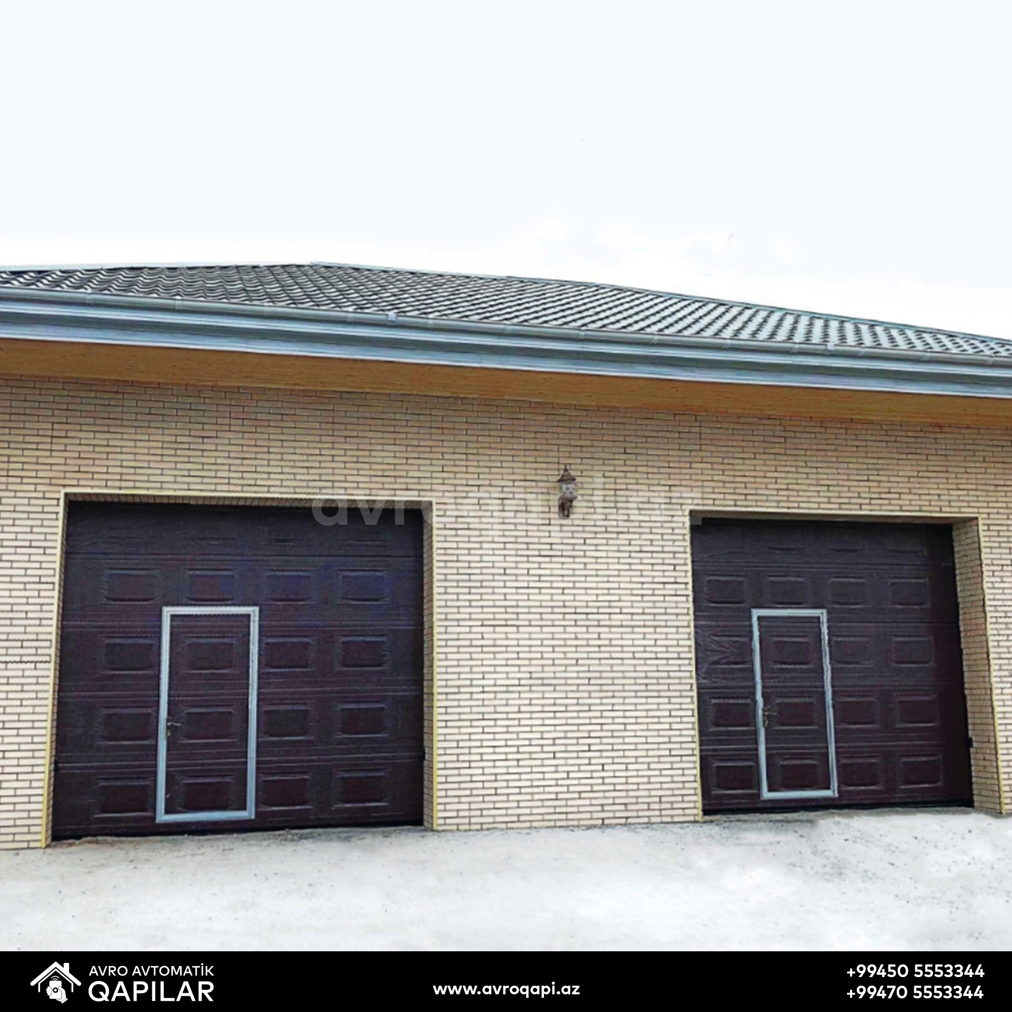 Avtomatik Qaraj qapısı və Əl qapısı