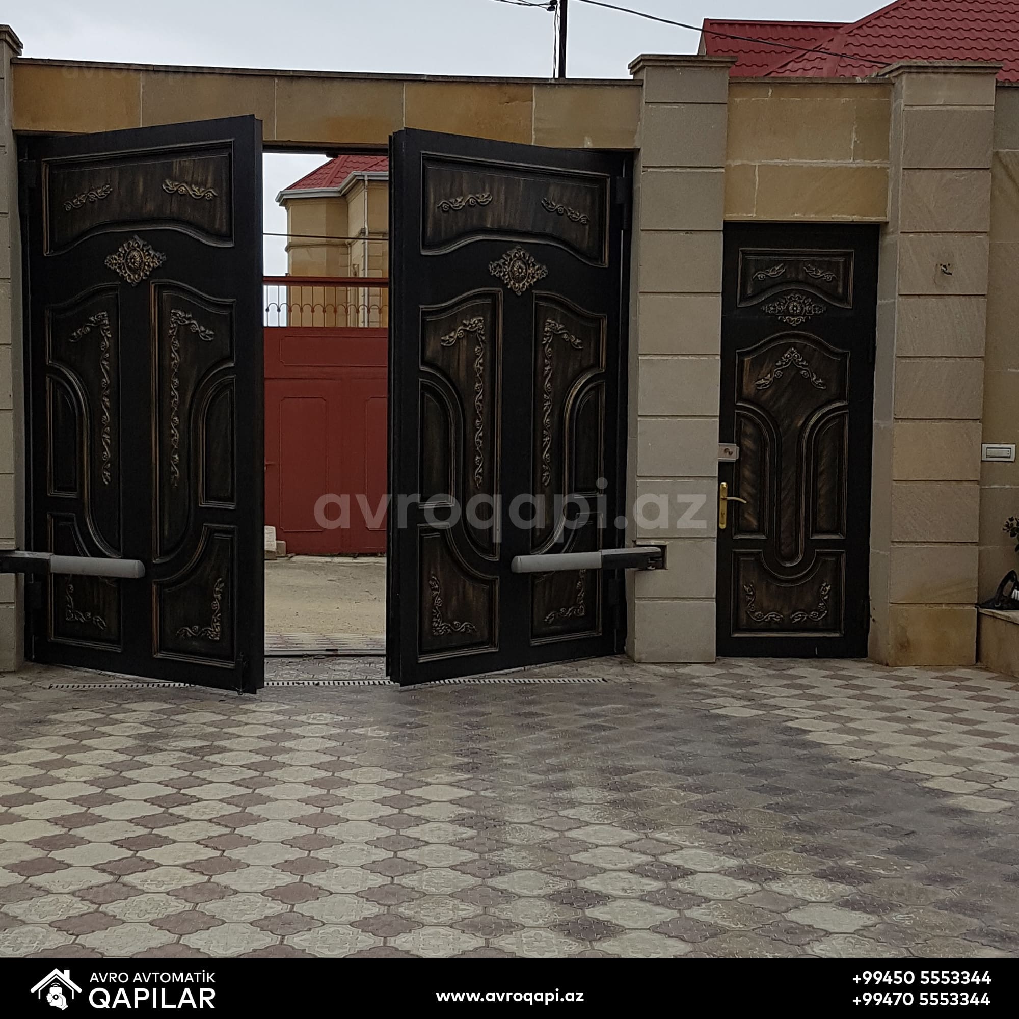 Avtomatik 90 Dərəcəli Darvaza ( Badamdar )